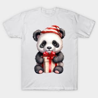 Christmas Panda Bear T-Shirt